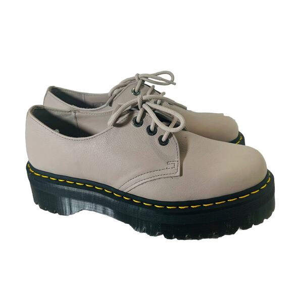 Dr. Martens Other - DR. MARTENS 31167 PLATFORM OXFORDS PINKY BEIGE WOMENS US 11 DOC'S MENS 10 -NEW-